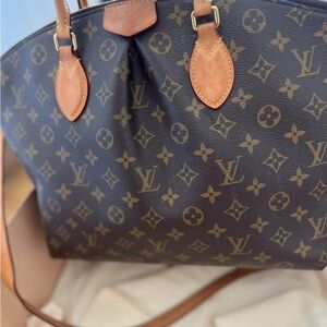 Louis Vuitton Dark Brown Monogram Tote